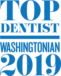 Top Dentist Washingtonian 2019 - badge