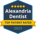 badge patient alexandria dentist 2023