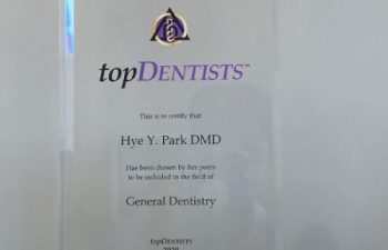 Top Dentist Plaque