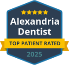 Badge patient alexandria dentist 2025 license confirmed